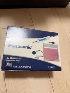Panasonic SJ-MJ100-D MD プレイヤー 未開封 - メルカリ
