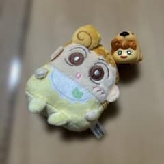 크레용 신짱 해바라기 마스코트 물 꼭지 세트