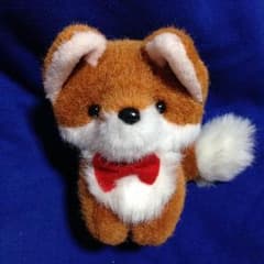 キツネ レトロなぬいぐるみのサムネイル