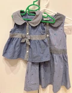 ☆あや様専用☆姉妹コーデ♡  ワンピース 2枚セットのサムネイル