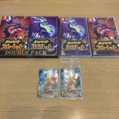 ポケットモンスター スカーレット バイオレット ダブルパック プロモカード付き