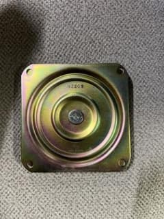 KOYO 日本製 椅子用回転板 回転盤 160mm 補強付　（未使用品） ×2枚のサムネイル