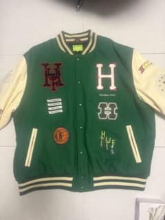 HUF スタジャン グリーン XLサイズ　150着限定カラーのサムネイル