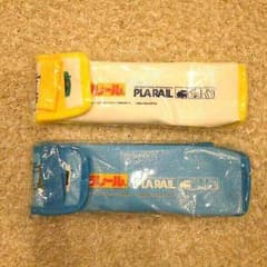 プラレール ペットボトルホルダー 白と水色のサムネイル
