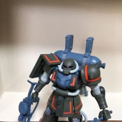 ガンプラ 全塗装完成品　サンダーボルト版ザクのサムネイル