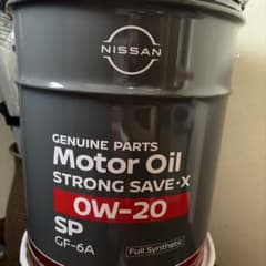 日産純正 エンジンオイル STRONG SAVE X 0W-20 20L - メルカリ