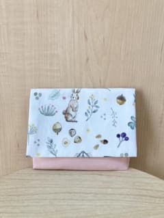 つみれさま♡ふたつき移動ポケット　森のうさぎのサムネイル