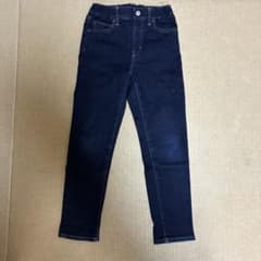 UNIQLO デニム ロングパンツ 130cmのサムネイル