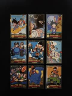 1991年 美品 当時物 ドラゴンボール カードダス ビジュアル