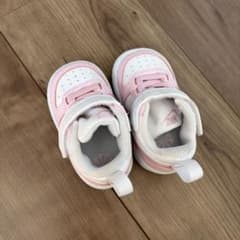 NIKE ベビーシューズ ピンク ホワイトのサムネイル