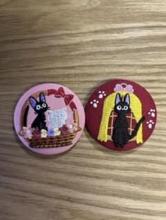 スタジオジブリ 刺繍バッチ 2個セットのサムネイル