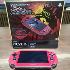 メロー様専用 PS Vita 1000 WiFi コズミック・レッド 本体 良好のサムネイル