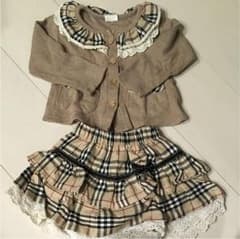 キッズ 80 チェック セットのサムネイル