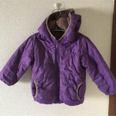 ぶんくり様【子供服90cm】ユニクロ ダウン風ジャケット 裏地フリースのサムネイル