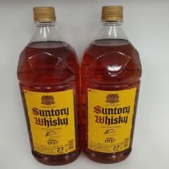 SUNTORY ウイスキー 2.7L セット未開封 - メルカリ