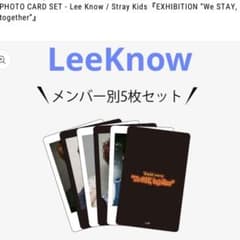 stray kids 展示会 リノ　ラキドロ　購入特典 トレカ　フォトカード Stray Kids 展覧会 Lee Know フォトカードセット スキズ リノ - メルカリ