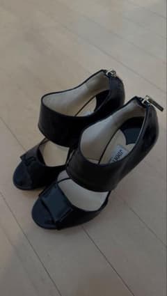 JIMMY CHOO Private パテントレザー サンダル 35.5のサムネイル