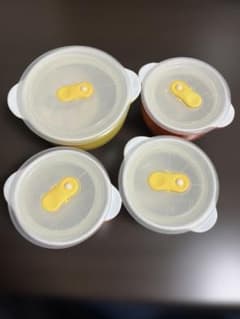 食品保存容器 4個セット カラフルのサムネイル