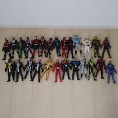 仮面ライダー ソフビ 26体セット 　まとめ売りのサムネイル