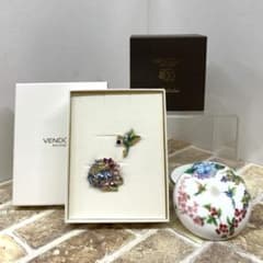 VENDOME 50th ブローチ2点 ノリタケ ボンボニエール - メルカリ
