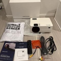 DBPOWER L22 ミニLCDビデオプロジェクター 本体のサムネイル