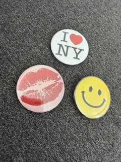 I LOVE NY 缶バッチ3点セットのサムネイル