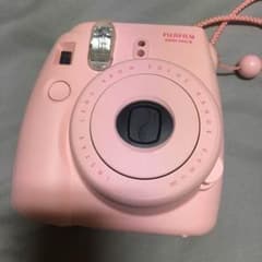 チェキ ピンク instax mini 8 ケース付きですのサムネイル