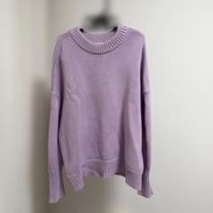 MOUSSY ニット パープル Fのサムネイル