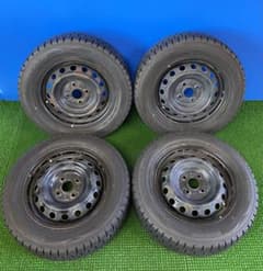 175/65R14 82Qダンロップタイヤ　トヨタ純正スチール刻印DK4本セット 175/65R14 82Qダンロップタイヤ トヨタ純正スチール刻印DK4本セット
