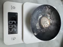 【純銀1000刻印】一貫造 桐紋入り 純銀製高足小皿 径9cm 造幣局製 純銀1000刻印】一貫造 桐紋入り 純銀製高足小皿 径9cm 造幣局製 - メルカリ