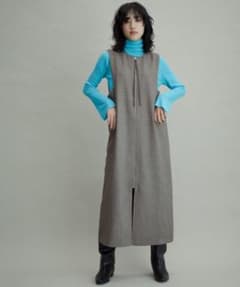 アダムエロペ2WAYジップジャンパースカート - メルカリ