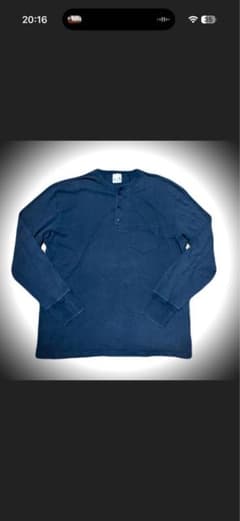 GLAD HAND & Co. ヘンリーネック ブラック XLのサムネイル
