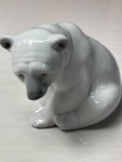 LLADRO リヤドロ【白くま】 リアドロ インテリア 陶器 置物 L600