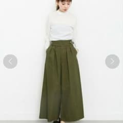 ＫＢＦ＊グルカパンツ＊ワイドパンツ＊カーキのサムネイル