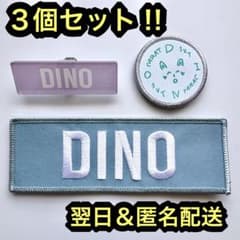 seventeen ワッペンバッジ ワッペン バッチ アクリルバッジ ディノ