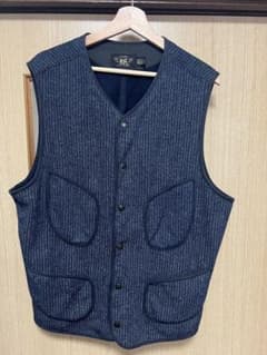 【極美品】RRL インディゴ　ビーチベスト　XL 極美品】RRL インディゴ ビーチベスト XL - メルカリ