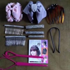 ヘアアクセサリー まとめ売り 11点セットのサムネイル