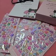 My Melody ボンボヌール シール 3シートのサムネイル