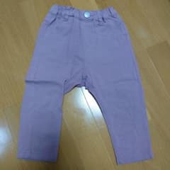 apres les cours ロングパンツ パープルのサムネイル