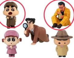 クレヨンしんちゃん ガチャガチャ 名探偵シリーズのサムネイル