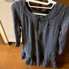 BURBERRY グレー ミニワンピース 38 - メルカリ