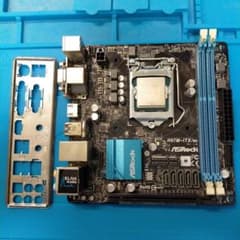 ASRock H97M-ITX/ac マザーボードとCPUのサムネイル