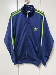 adidas アディダス ジャージ ネイビー、グリーン トレフォイル マカオ 