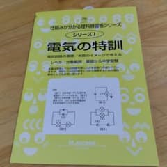 電気の特訓　てこの基礎　上下のサムネイル