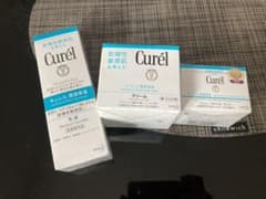 キュレル 乳液&フェイスクリーム ＆薬用クリームの3点セット curelのサムネイル