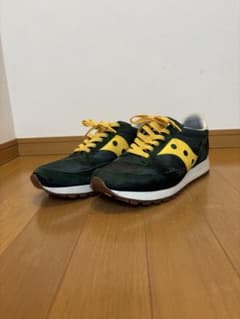 Saucony 緑/黄 クラシックランニングスニーカーのサムネイル