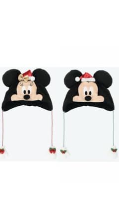 ディズニー　クリスマス　ミッキー ミニー　ファンキャップのサムネイル