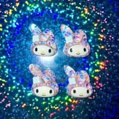 ゆめかわ ネイル パーツ ハンドメイド 地雷 うさぎのサムネイル
