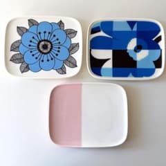 廃盤》〈未使用〉marimekko スクエアプレート 3枚セット - メルカリ