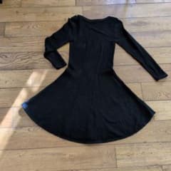 GAP　フレアワンピース　ミラノリブ　150cm